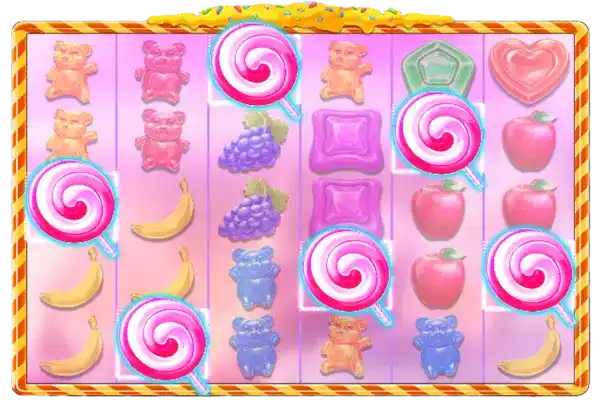 Sweet Rush Bonanza Freispiele mit mehreren Scatter-Symbolen